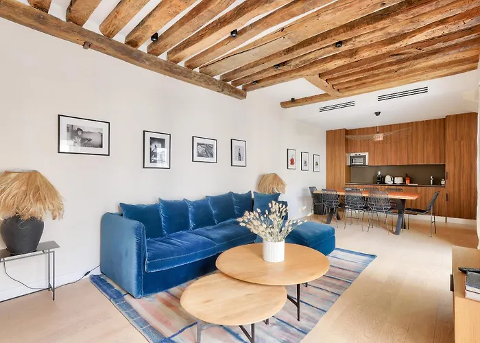 Grande Terrasse, Climatisation, 3 Chambres, Marais