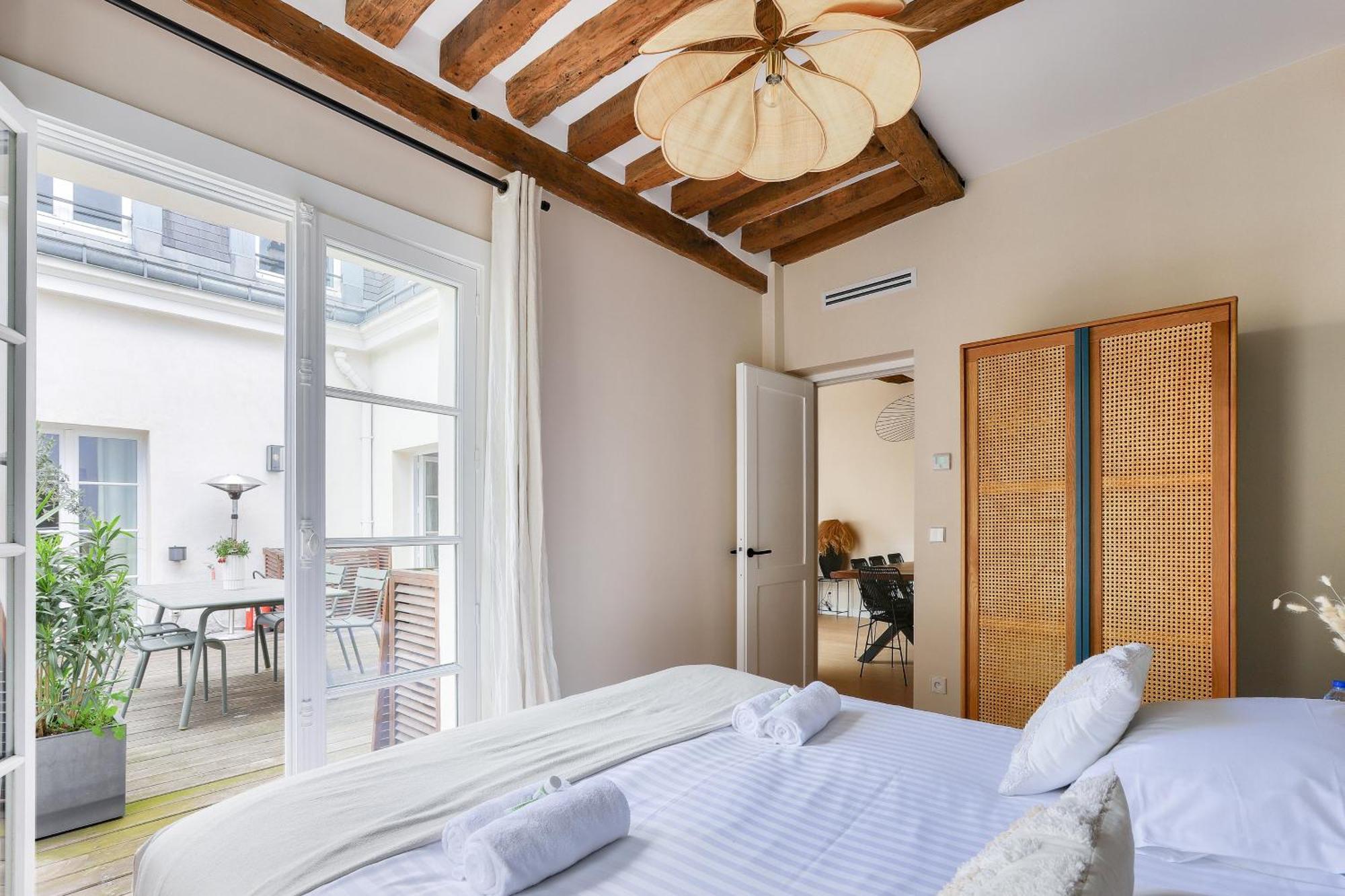 Appartamento Grande Terrasse, Climatisation, 3 Chambres, Marais