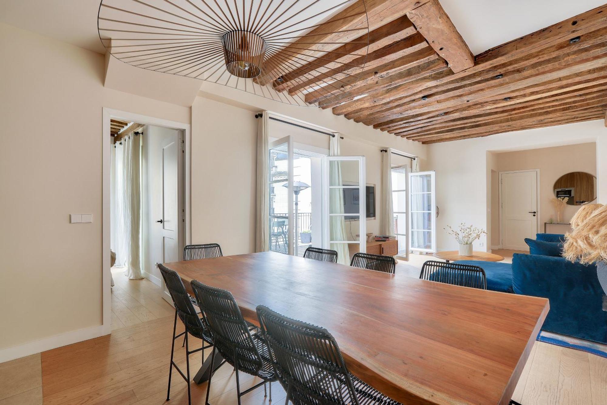 Appartamento Grande Terrasse, Climatisation, 3 Chambres, Marais *
