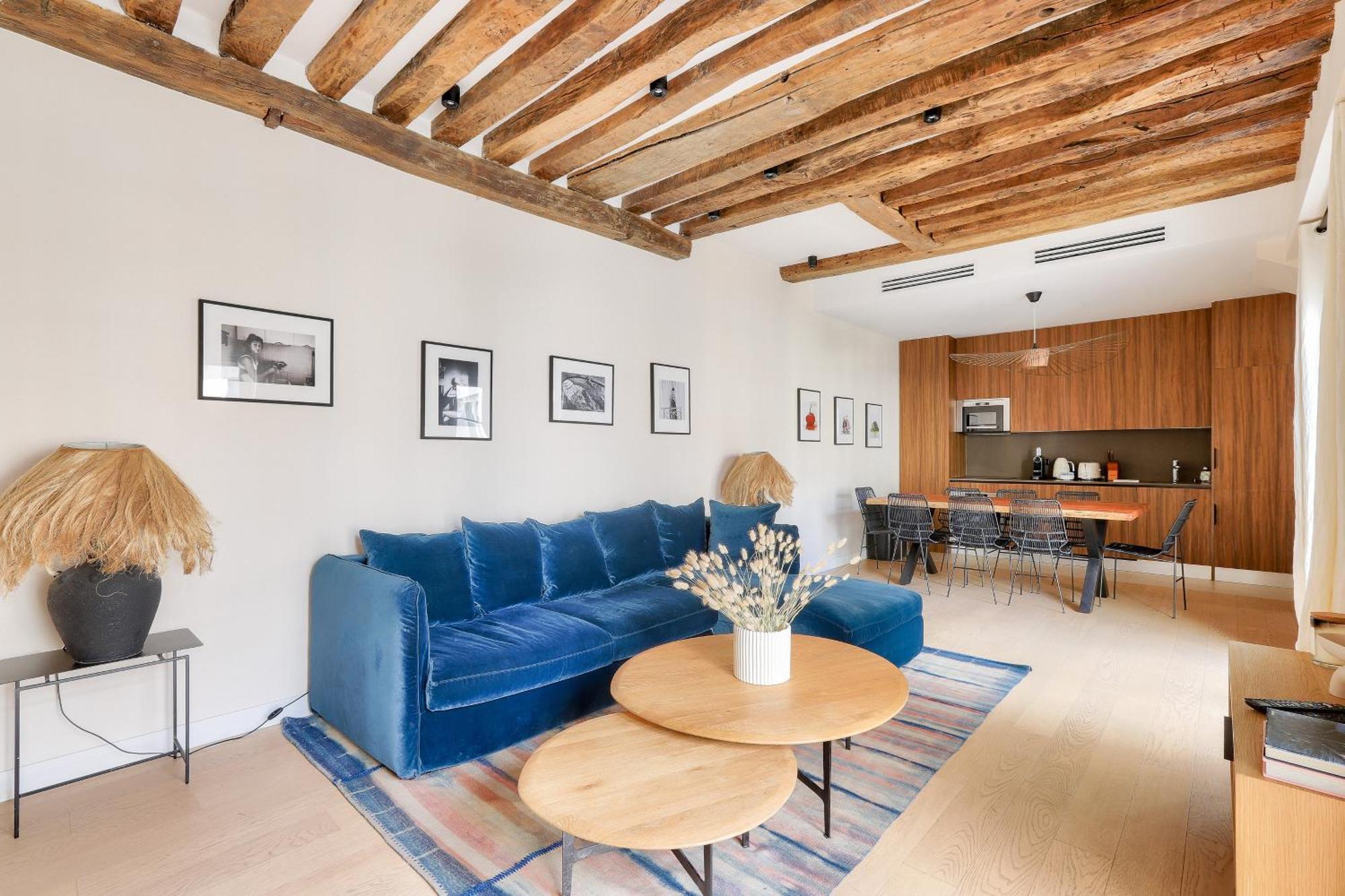 Appartamento Grande Terrasse, Climatisation, 3 Chambres, Marais Parigi